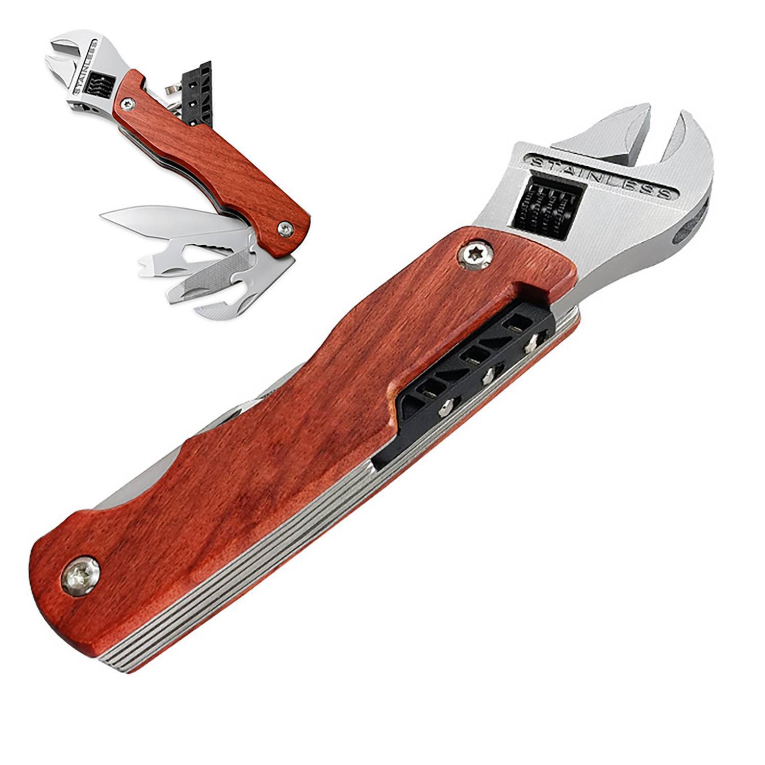 Stainless Steel Folding Multi-Tool Wrench 7