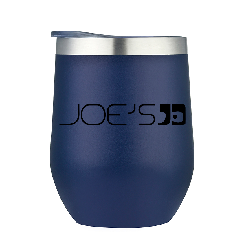 Vineyard-I 12 Oz Stemless Wine Glass Tumbler (Double Walled) 2
