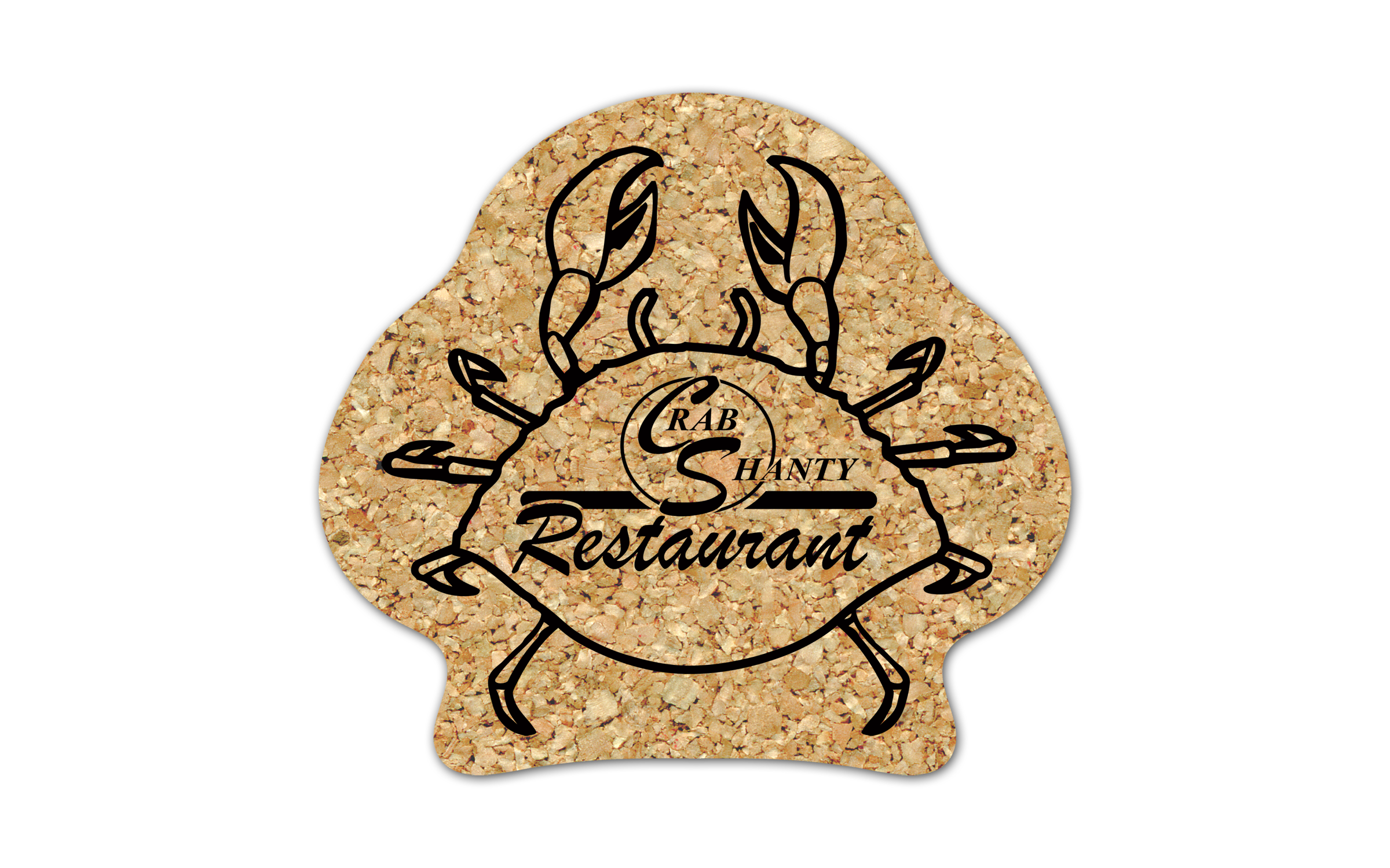 Crab Cork Coaster 4