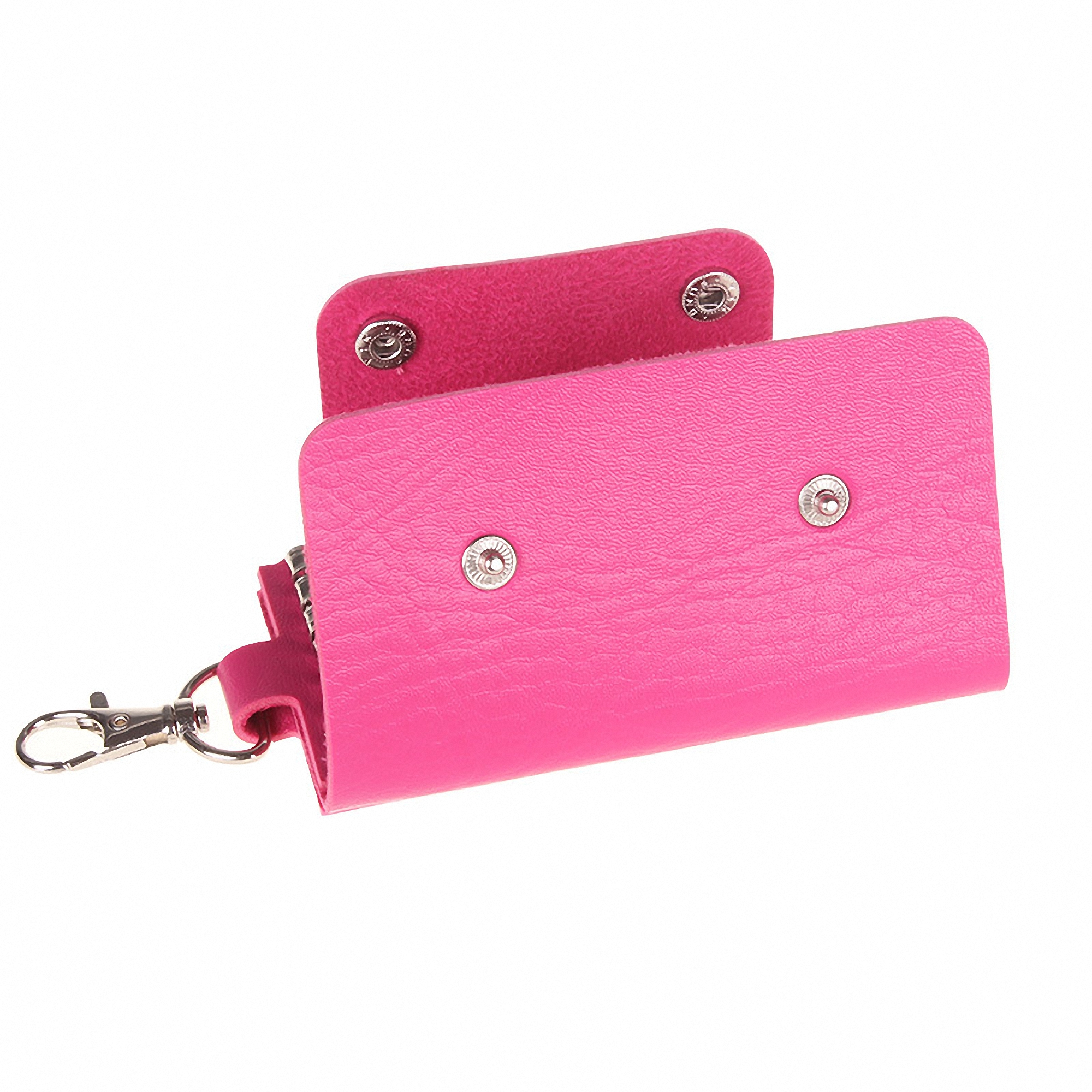 Genuine PU Leather Key Holder Wallet 3