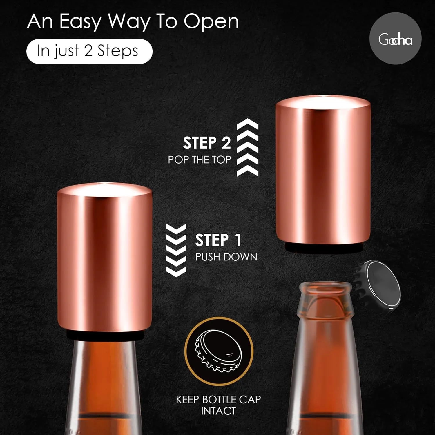 Portable Automatic Bottle Cap Opener 7