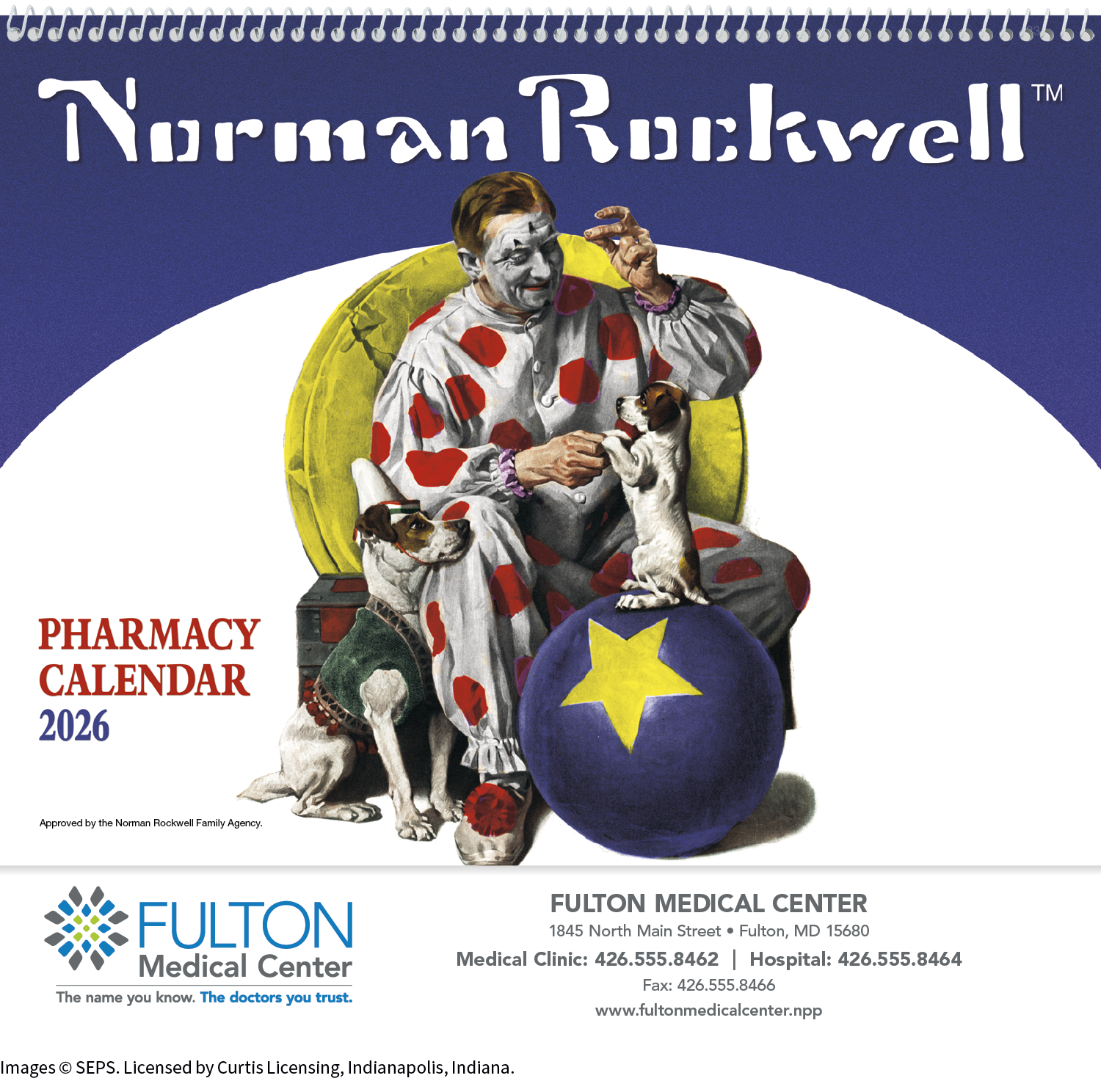 HotLine® Products Rockwell Pharmacy Special Markets Calendar 11
