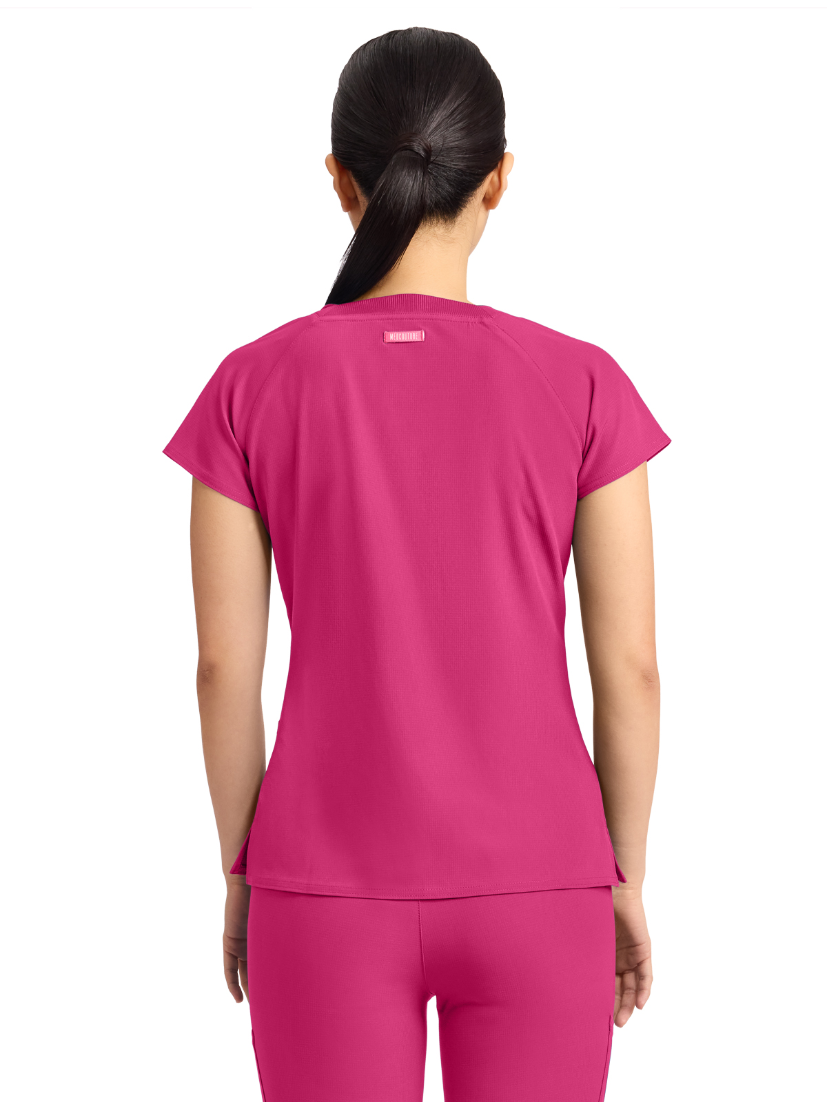 Med Couture - MC AMP - Women's 3-Pocket Square Neck Scrub Top 9