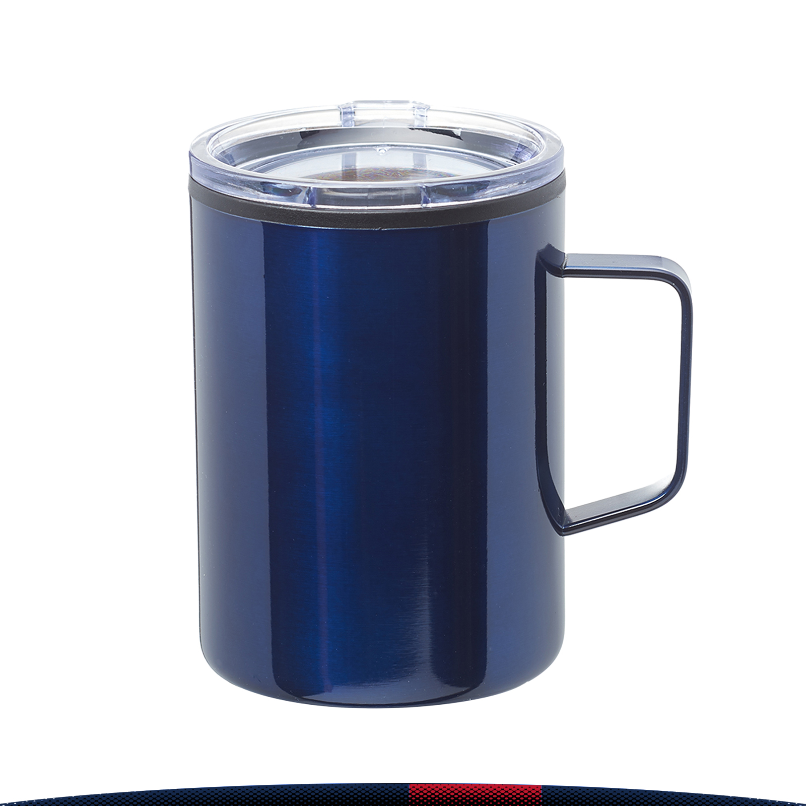 13.5 oz. Stainless Camper Mug with Handle 1
