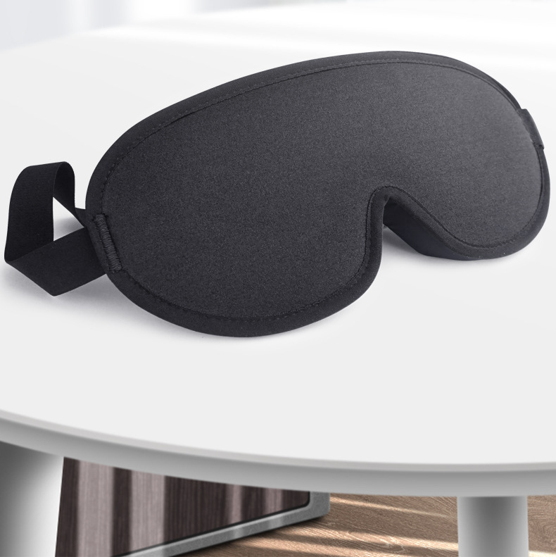 3D Contoured Cup Sleep Mask W/ Adjustable Strap 2