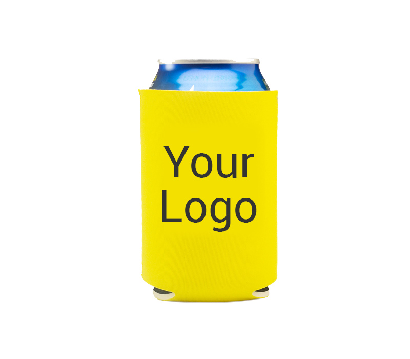 Colorful Collapsible Neoprene Can Cooler, 12 oz. 1