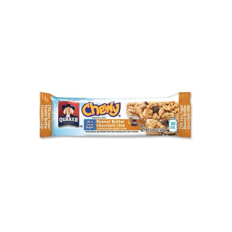 Quaker Chewy Granola Bars - PB Chocolate Chip 0.84 oz 2
