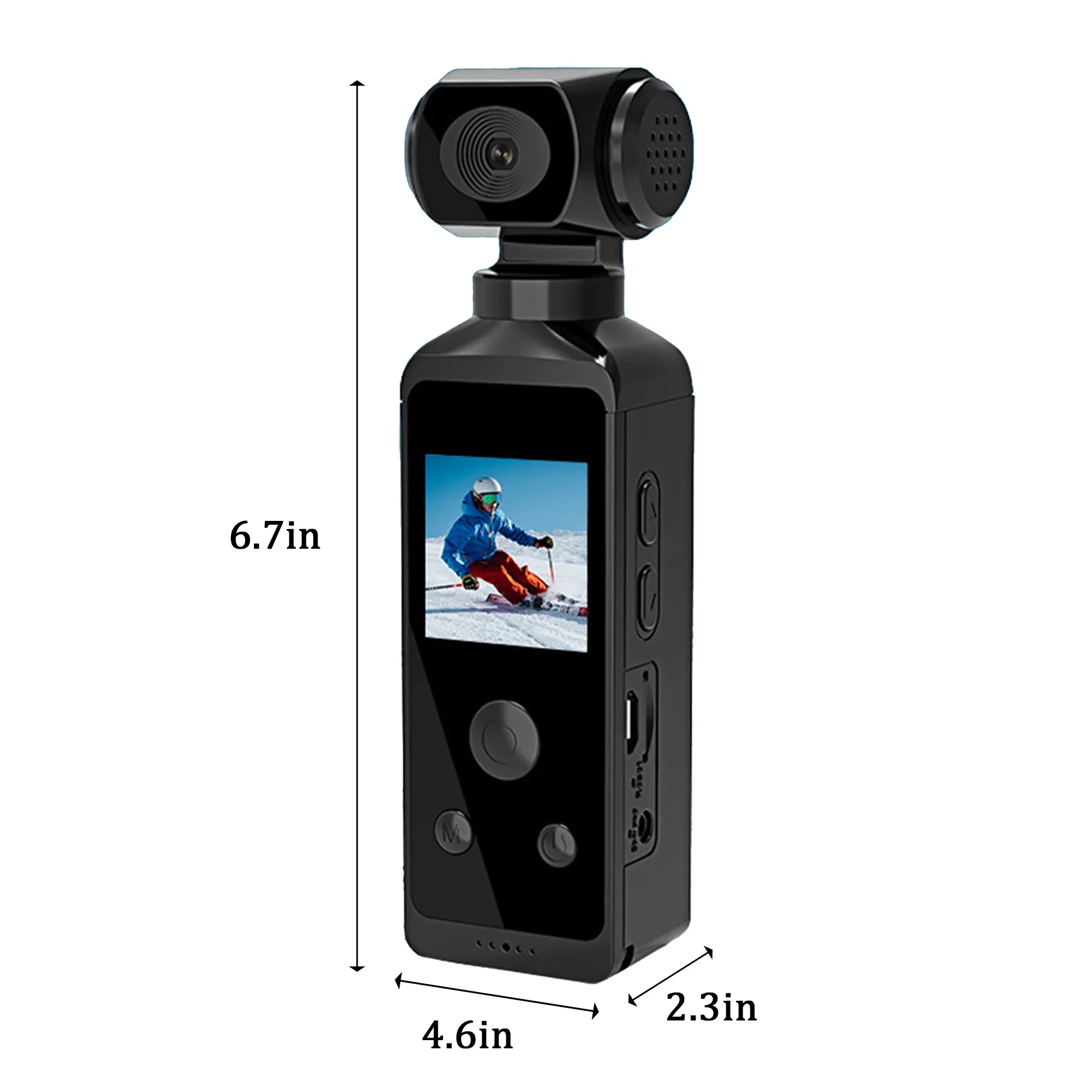 270 Degrees Rotary Outdoor Sports Camera 2