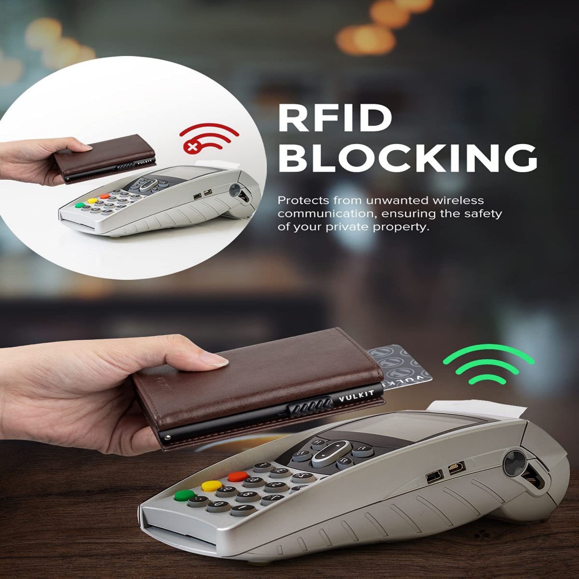 Card Holder Wallet With Coin Pocket 3