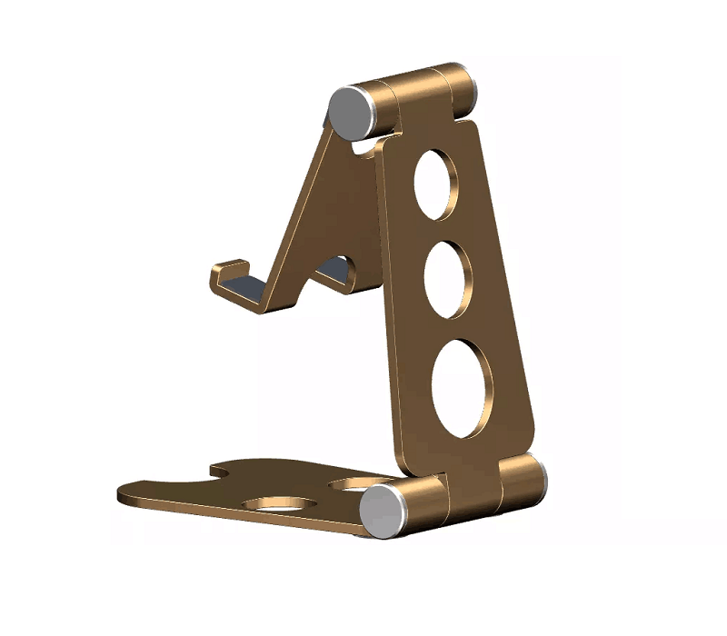 Foldable Plastic Phone Stand and Holder 2