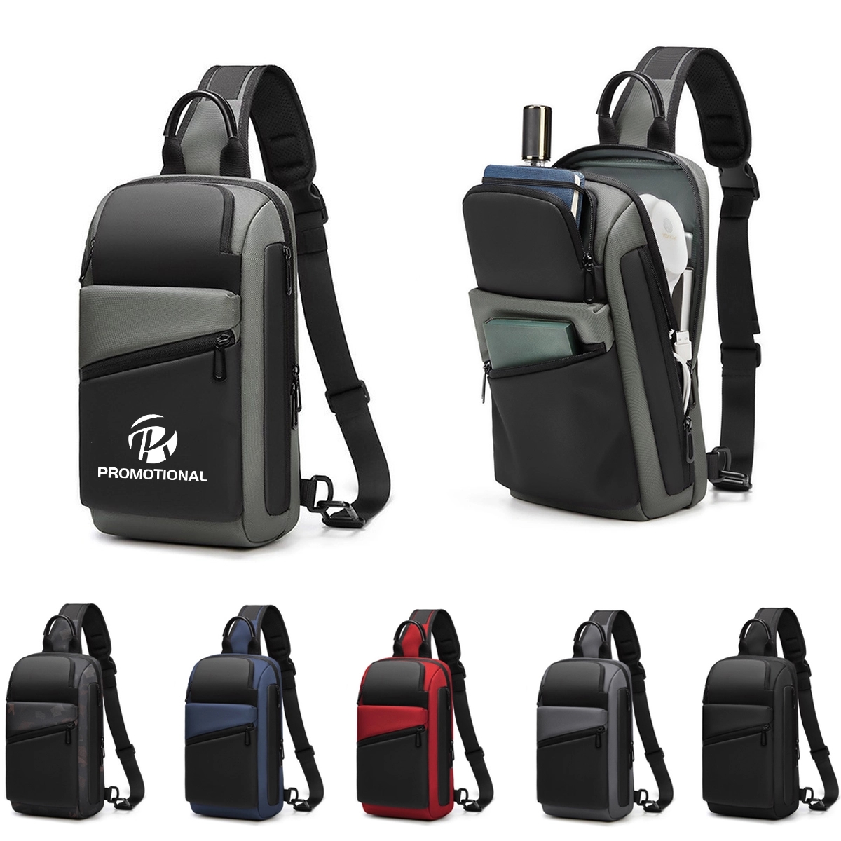 Multifunctional Men Outdoor Shoulder Bag 4