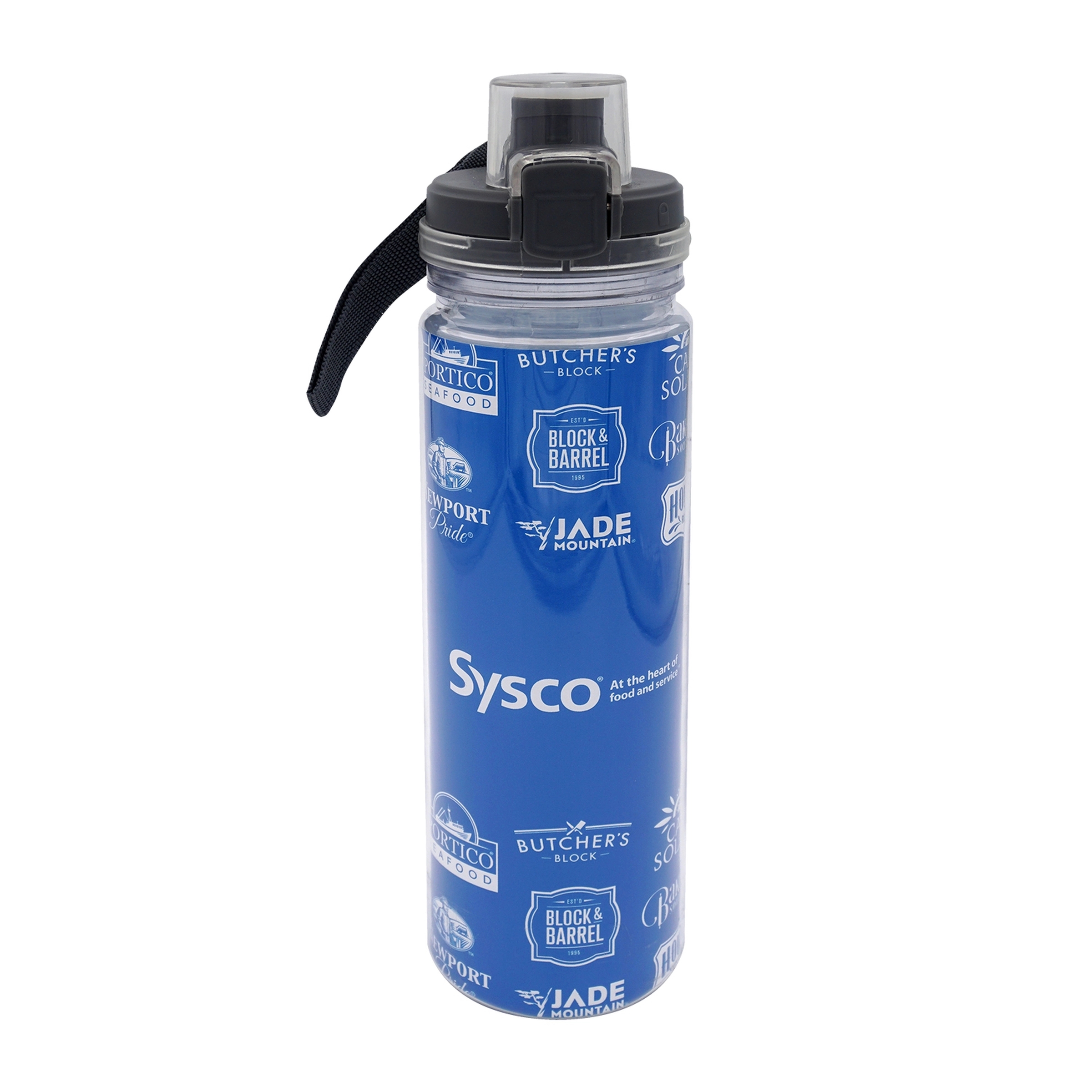 Locking 18 oz. Full Color Insert Bottle 6