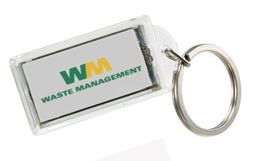 Magic Solar LED Flashing Keychain 5