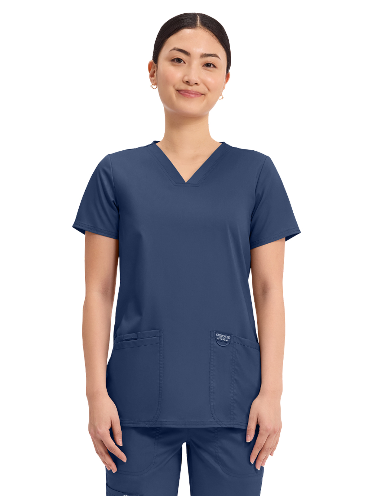 Cherokee - Workwear Revolution - Women's 3-Pocket V-Neck Top 61