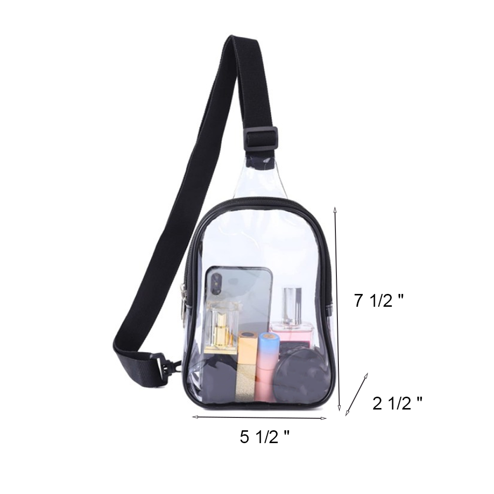 Clear PVC Shoulder Bag 3