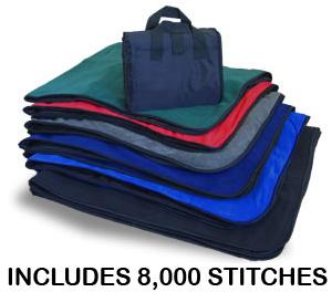 Fleece / Nylon Picnic Blanket - Embroidered 2