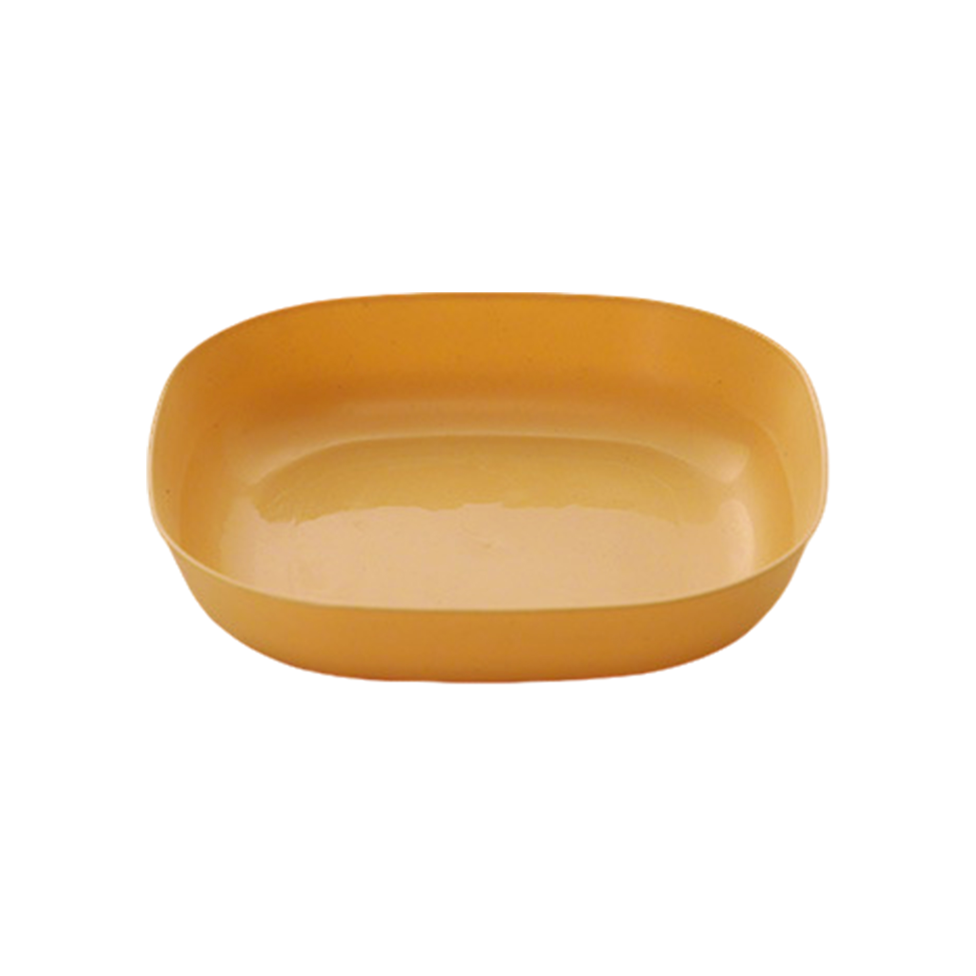 Wheat Fiber Dessert Plate 6" Round Edge Space Saving 10