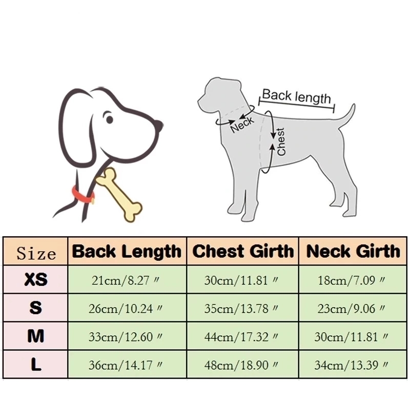 Christmas Warm Pet Clothes For Small Medium Dogs 4