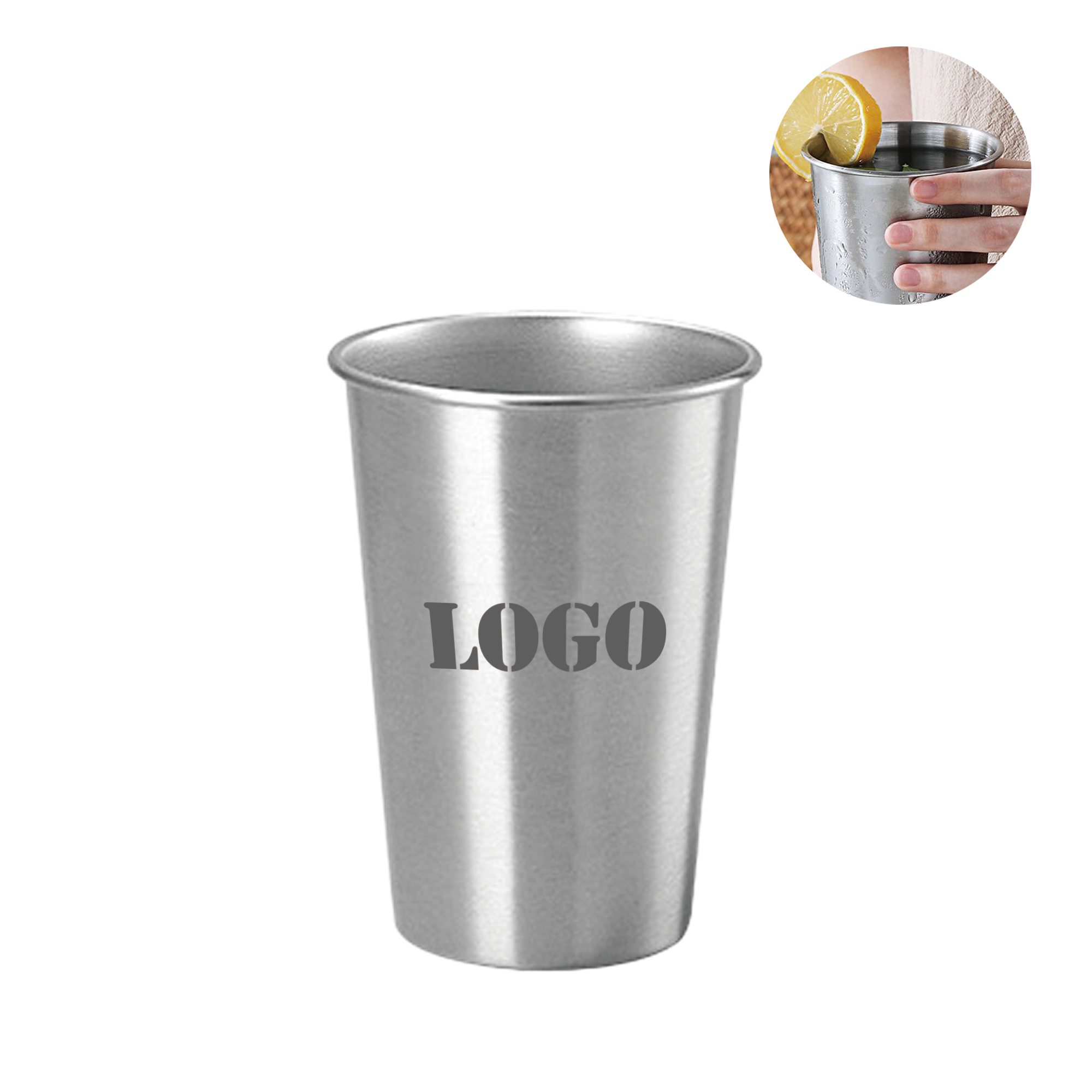 16Oz 304 Stainless Steel Cups 1