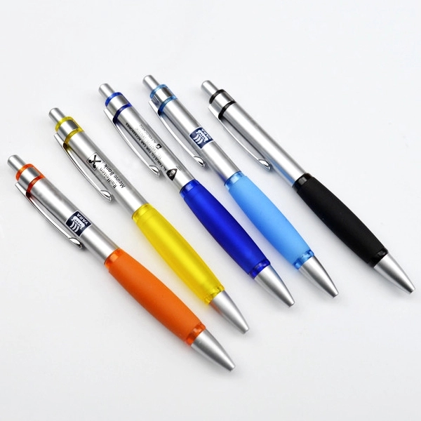 Rubber Grip Ballpoint Pens 3