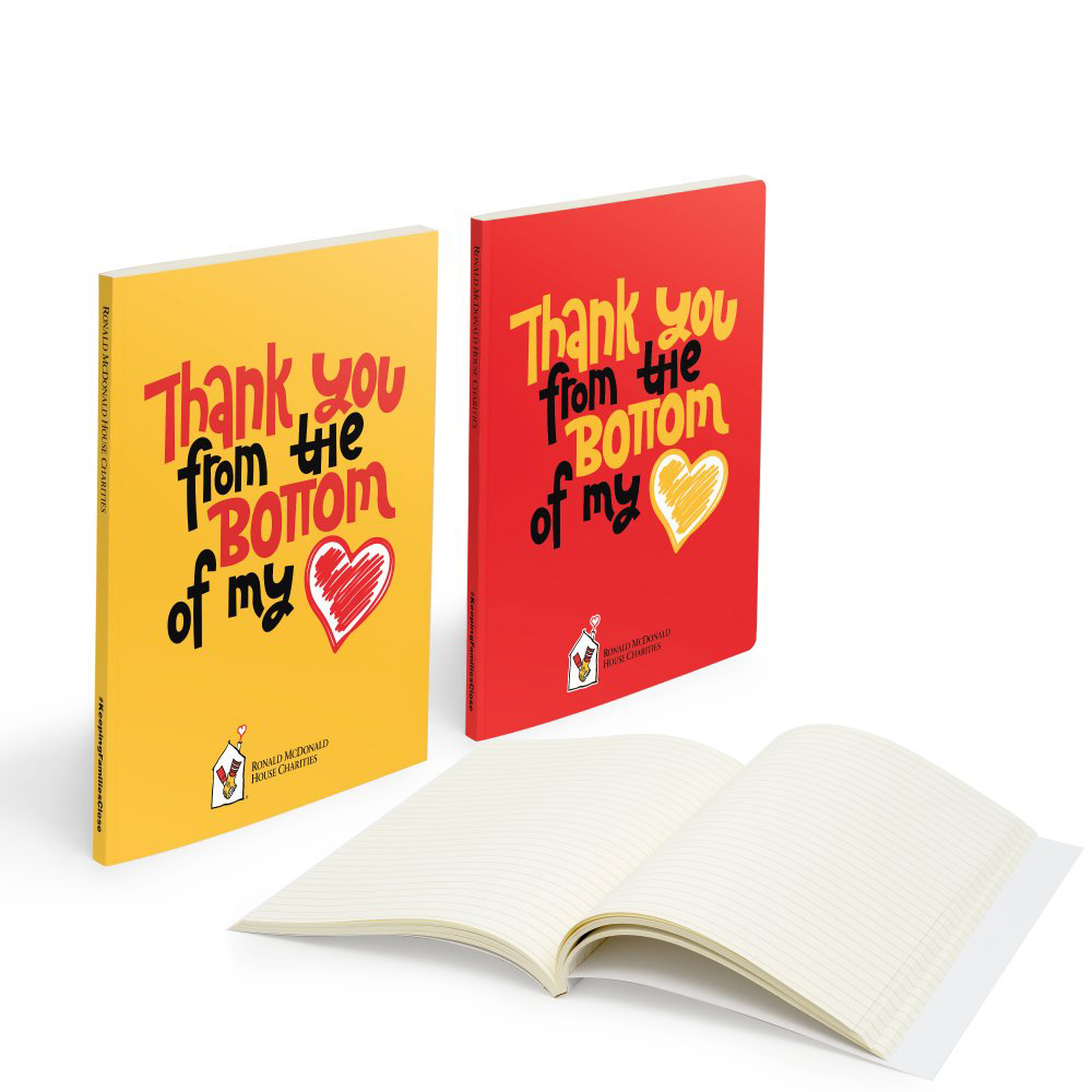 Medio Perfect Bound Notebook (5" X 7" With 150 Pages) 6