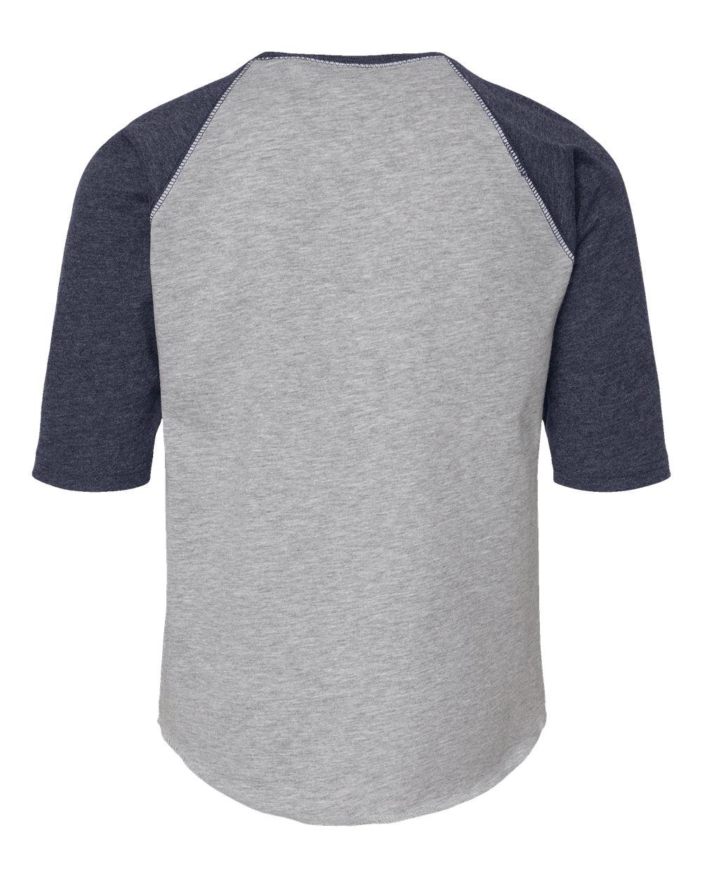 Youth Baseball Fine Jersey Three-Quarter Sleeve Tee - 6130 50