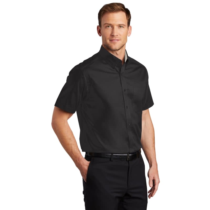 Port Authority Tall Short Sleeve Easy Care Shirt. 36