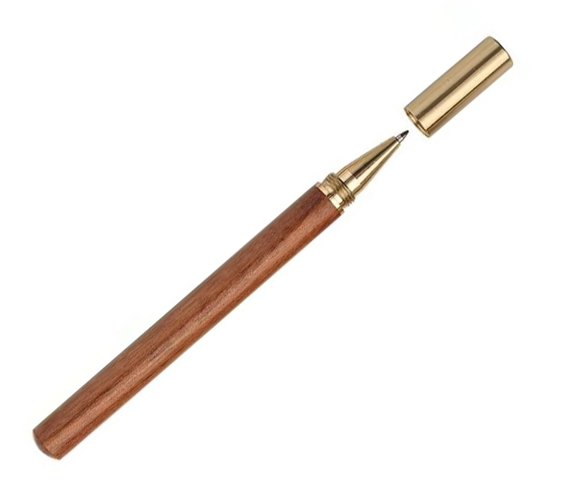 Eco-friendly Wooden Pen with Metal Cap 3