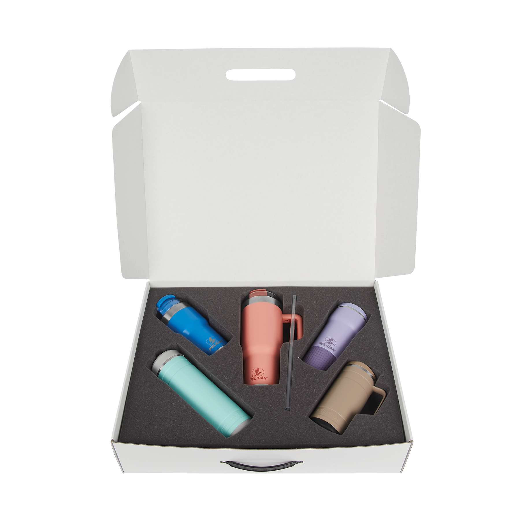 Pelican 5-pc Sample Hydration Kit in Cardboard Case w/Foam 11