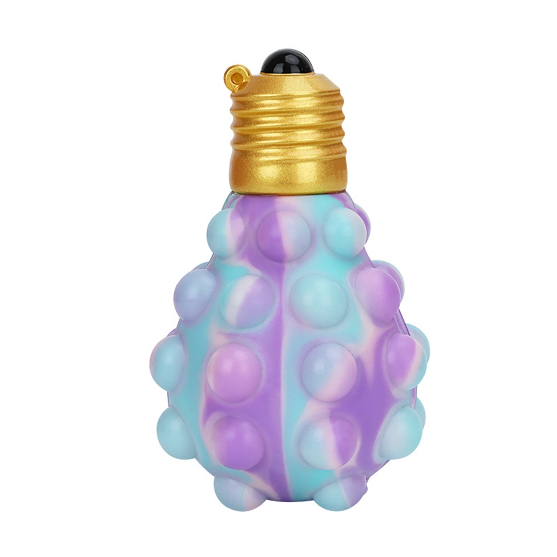Lamp Bulb Shaped Push Pop Bubble Anti Stress Ball 5