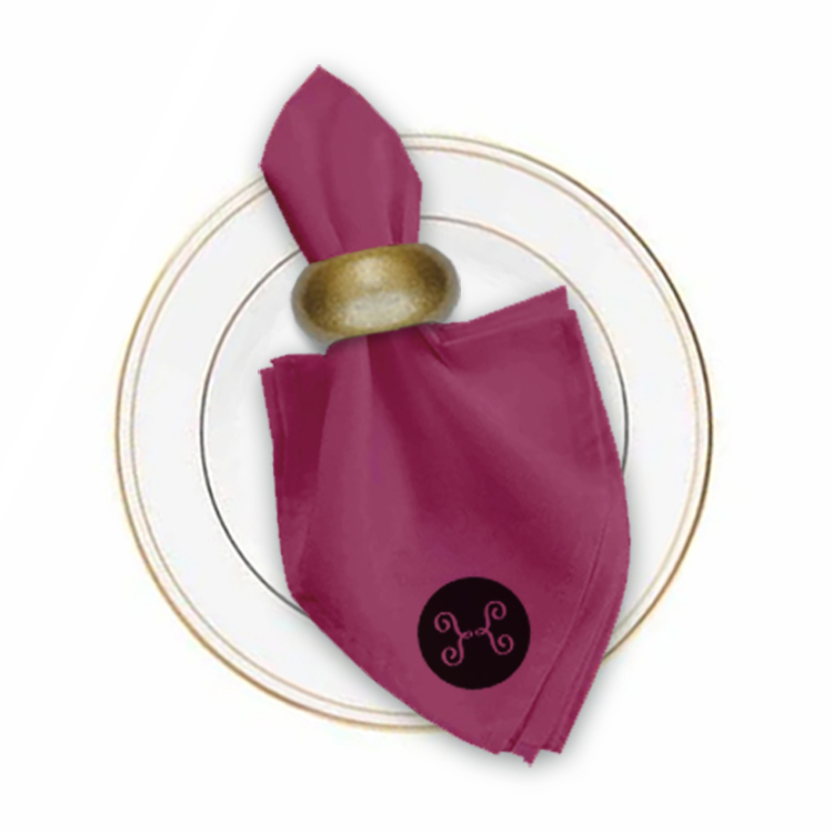 17 in. x 17 in. PolyPoplin™ Napkin (Thermal Transfer) 9