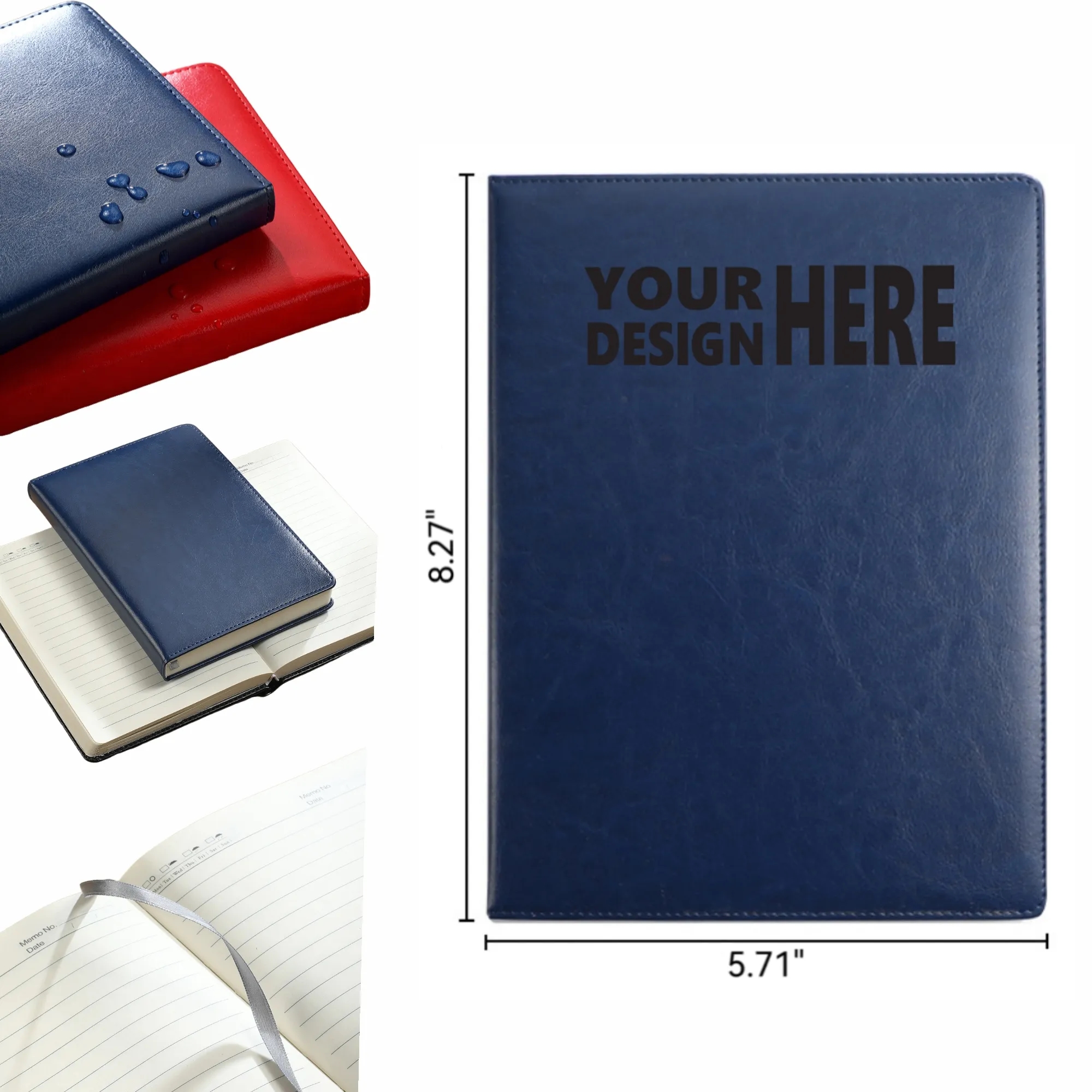 A5 Softcover PU Notebook Office Daily Writing Journal 2