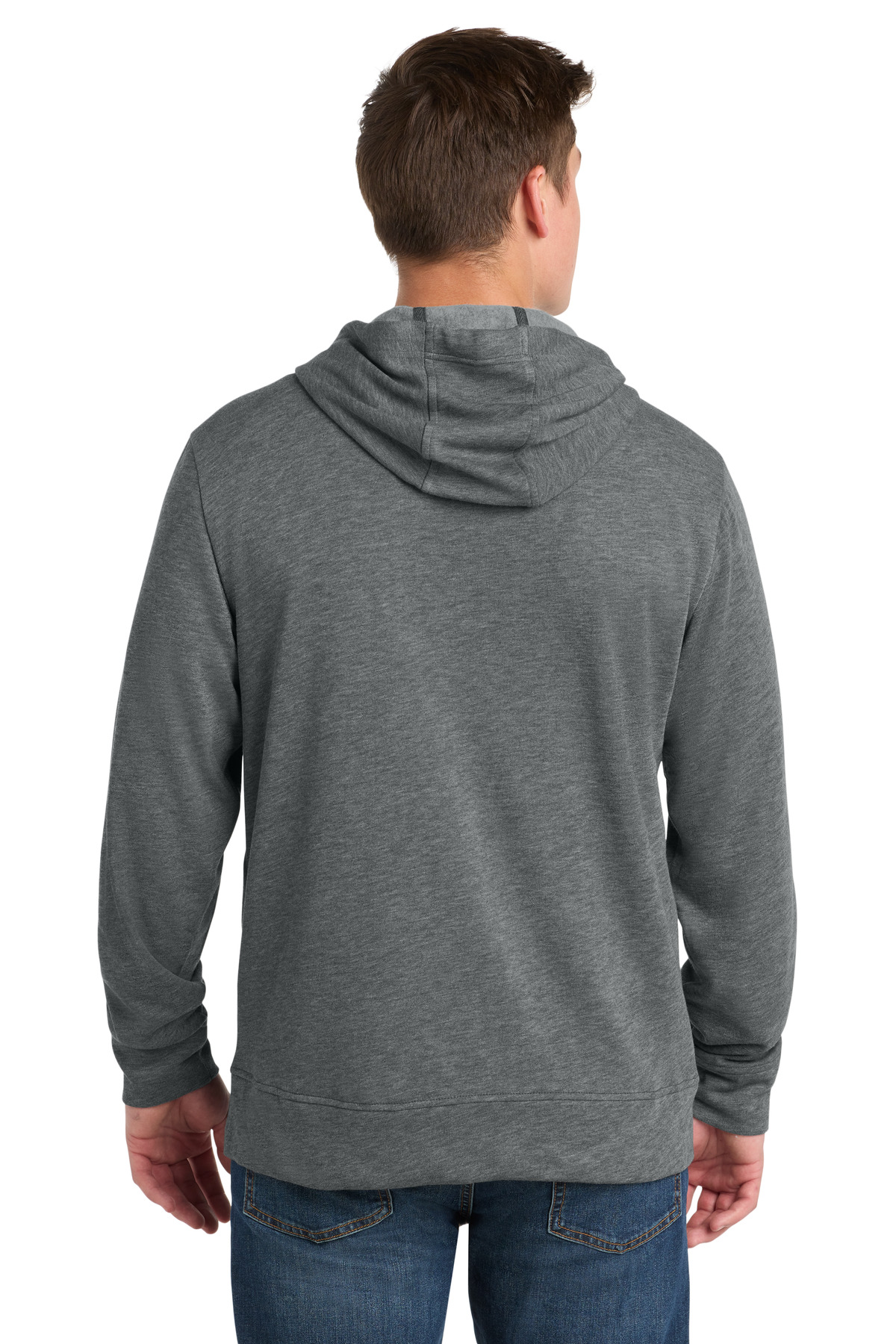 Sport-Tek PosiCharge Tri-Blend Wicking Fleece Full-Zip Hooded Jacket ST293 28