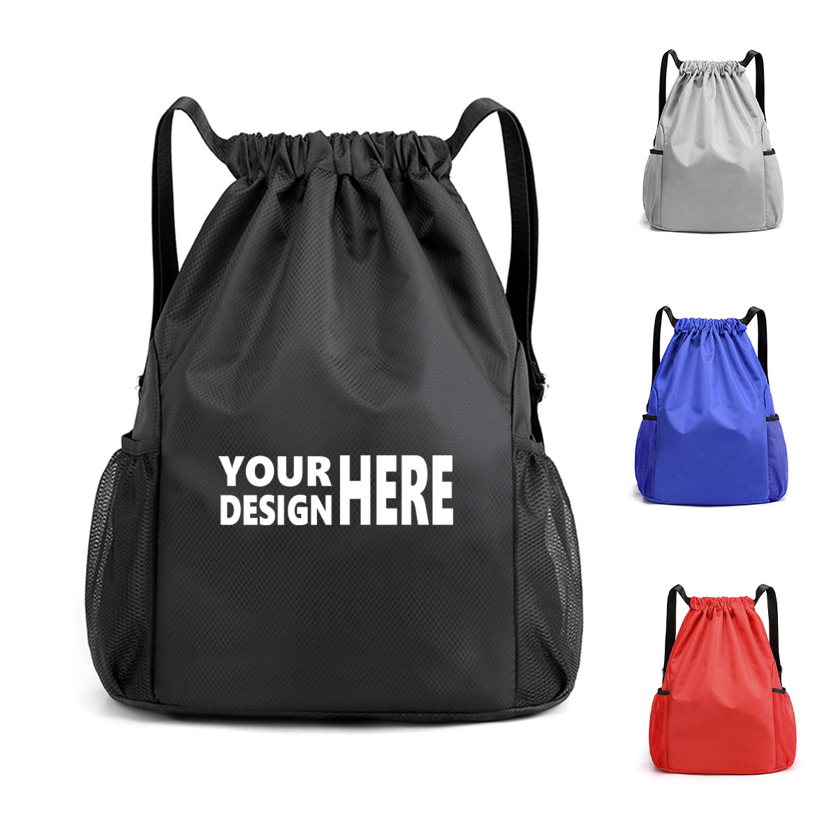 Waterproof Oxford Drawstring Bag for Sports and Fitness 5