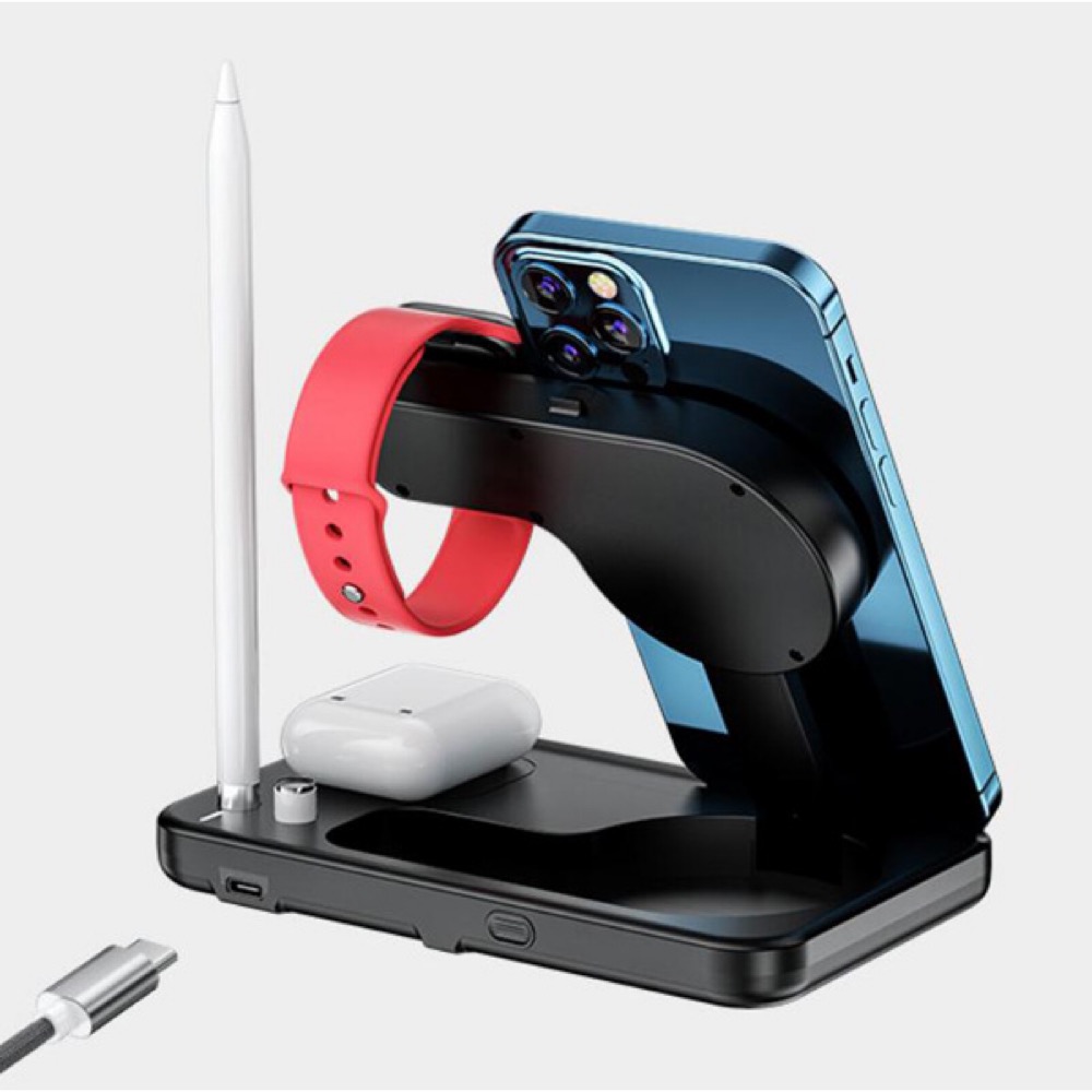 4-in-1 Tele-Pad Wireless Charging Station 11