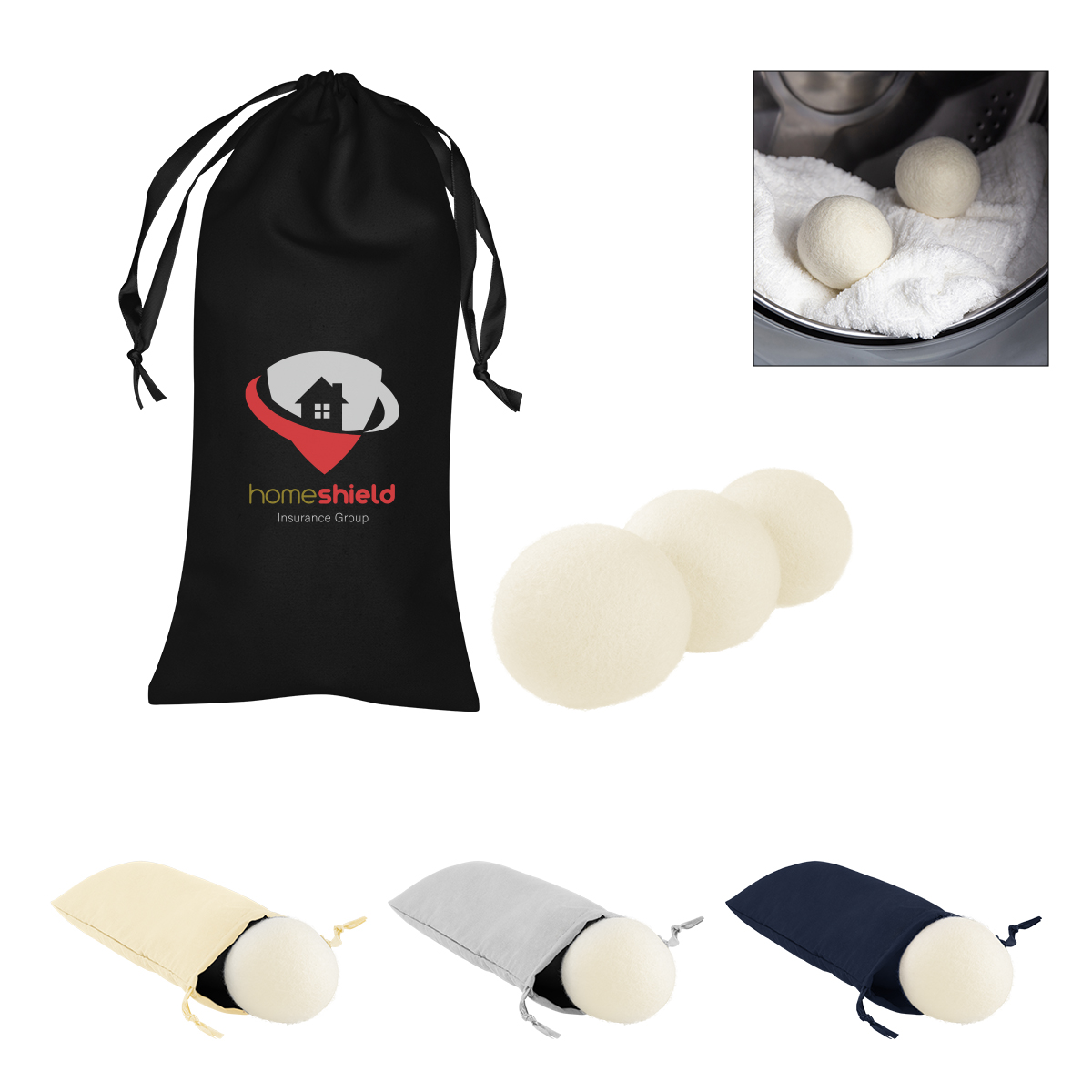 Wool Dryer Ball Set 14