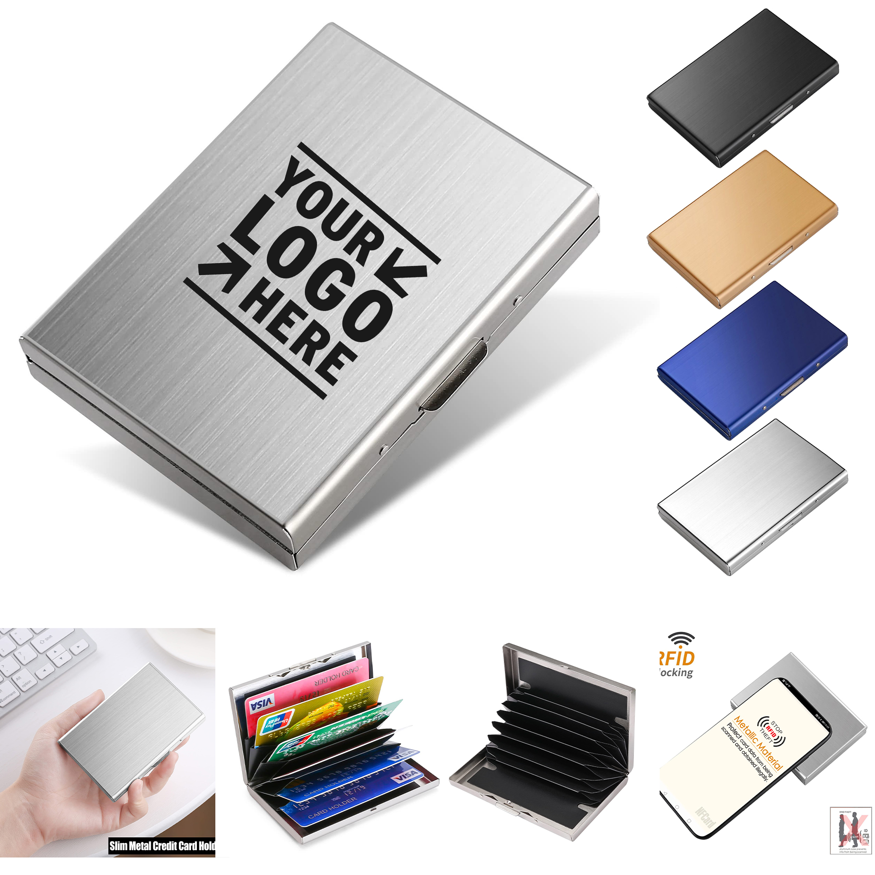 RFID Blocking Credit Card Holder
