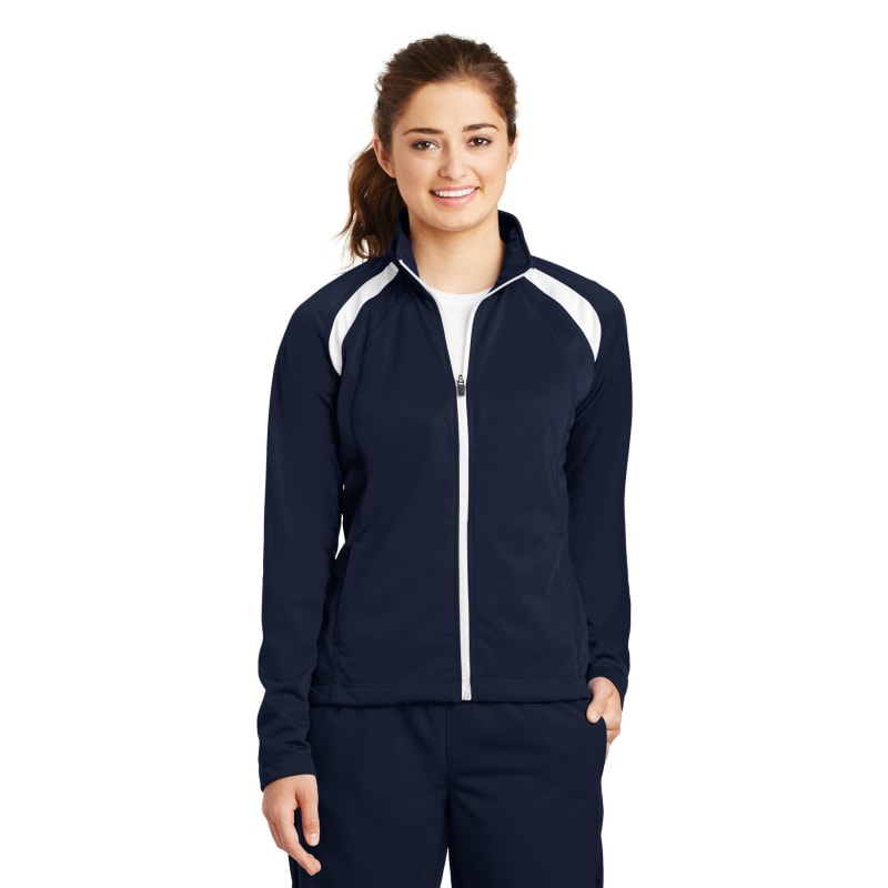 Sport-Tek Women's Tricot Track Jacket. 2