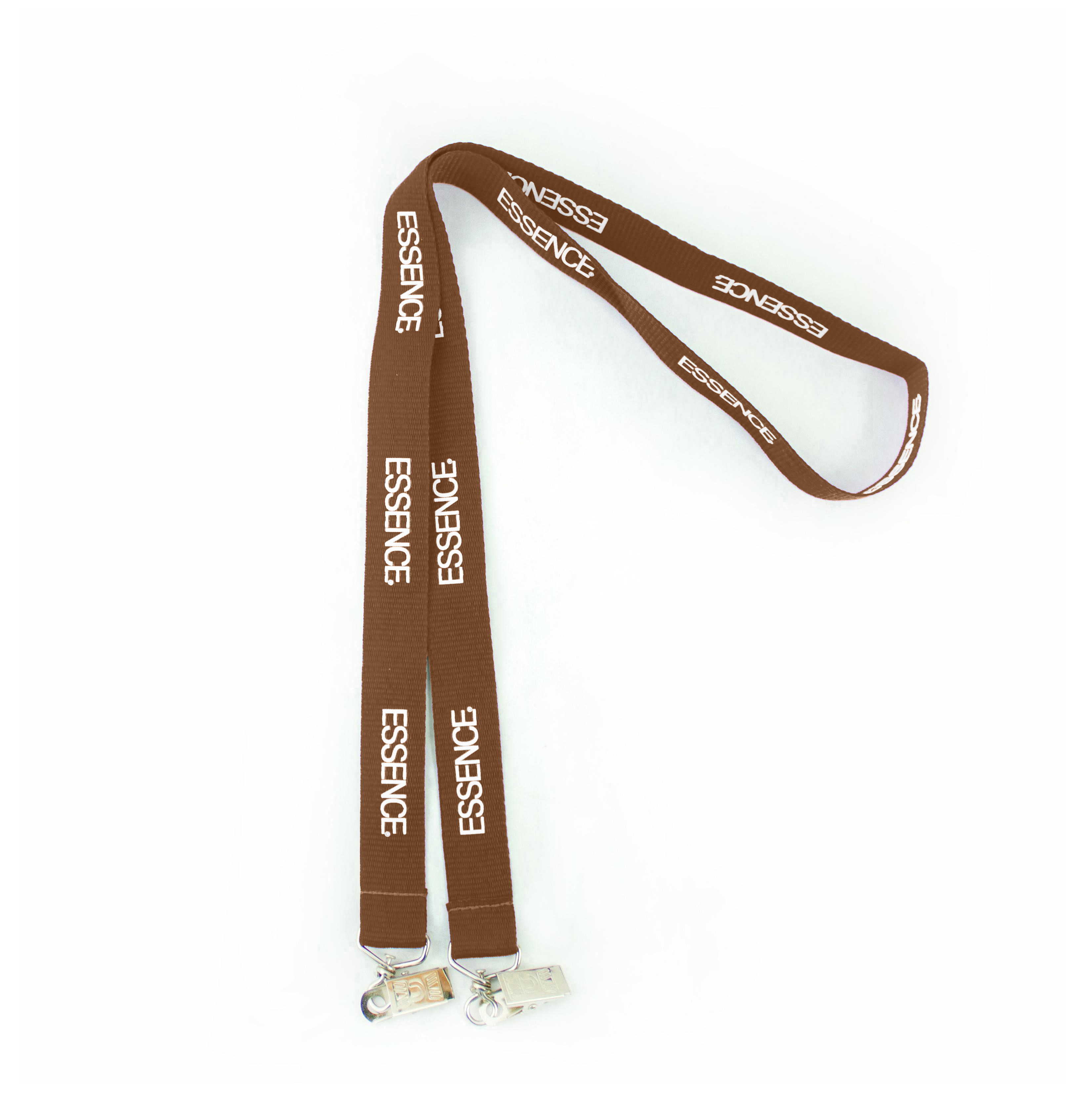 Open Ended Lanyard 36" x 3/4" with 2 Swivel Bull Dog Clips 2