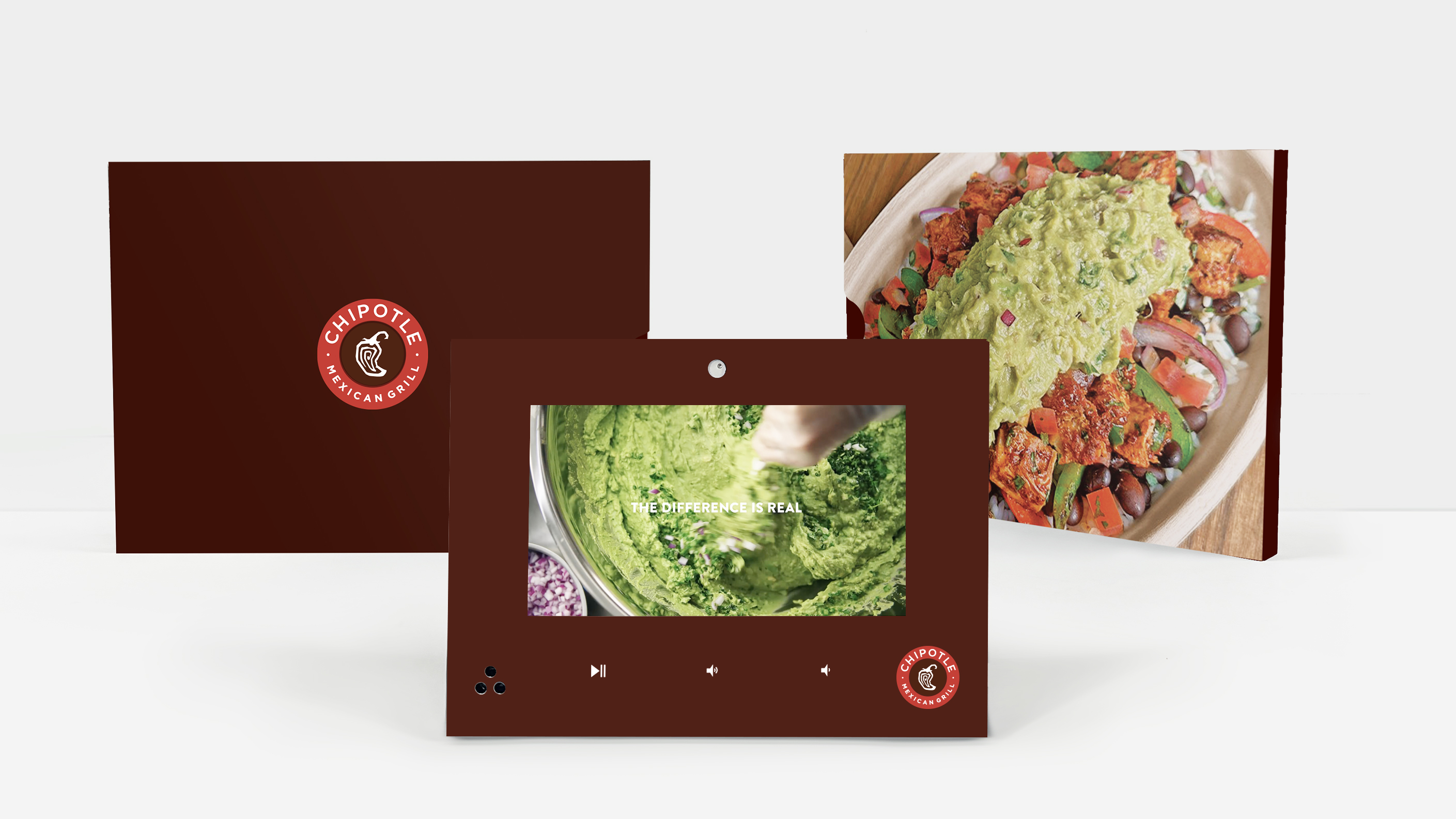 Custom Printed Full Color Flick Book Video Brochures - Wrap Fold 2