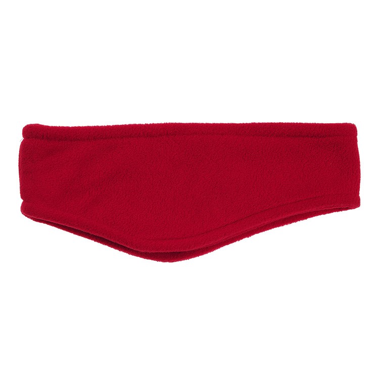 Red Fleece Over-the-Ear Headband 2