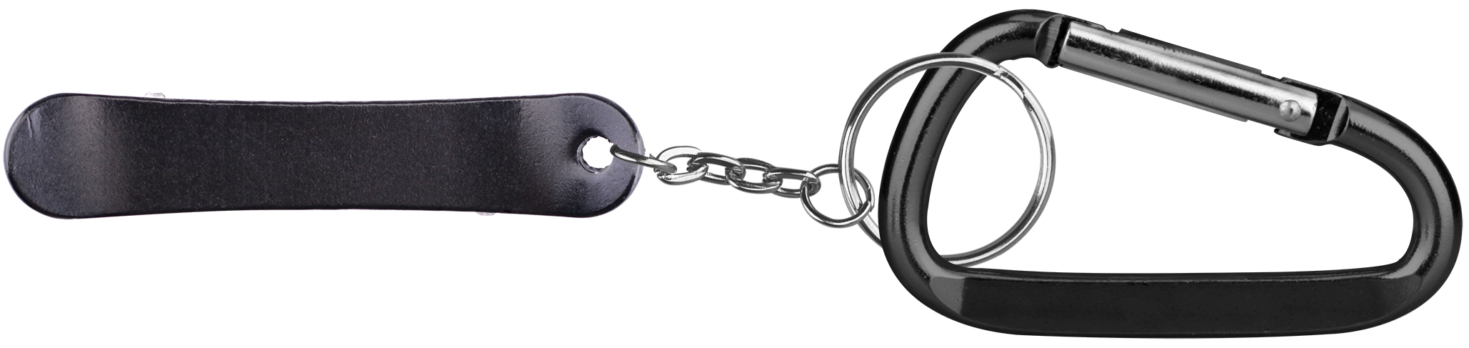 Skateboard Shape Bottle Opener Key Chain & Carabineer 4