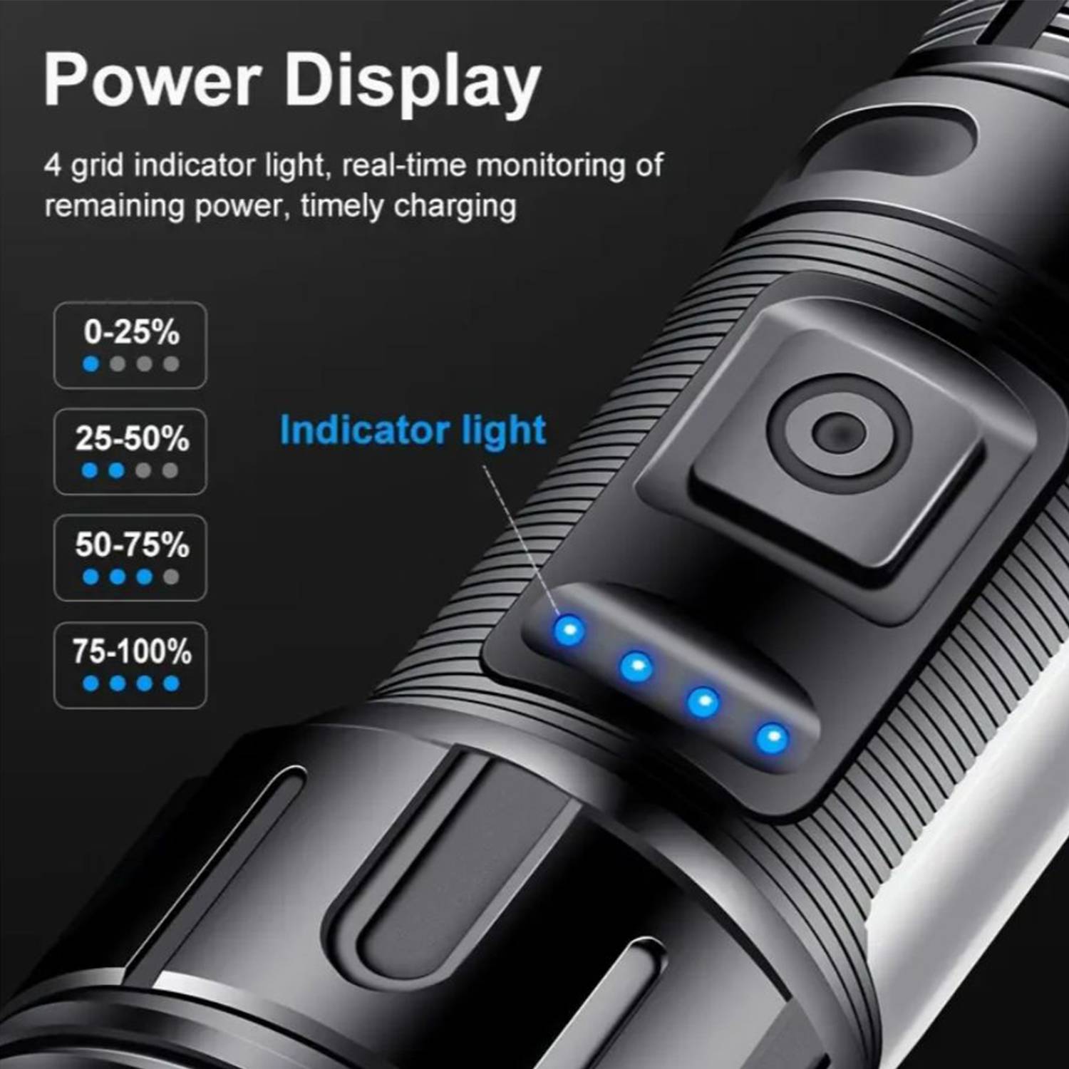 Outdoor Rechargeable LED Flashlight 5