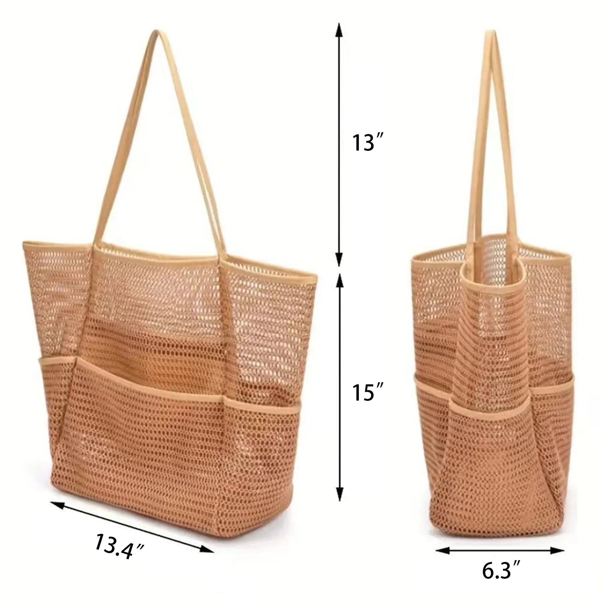 Double Mesh Beach Bag 7