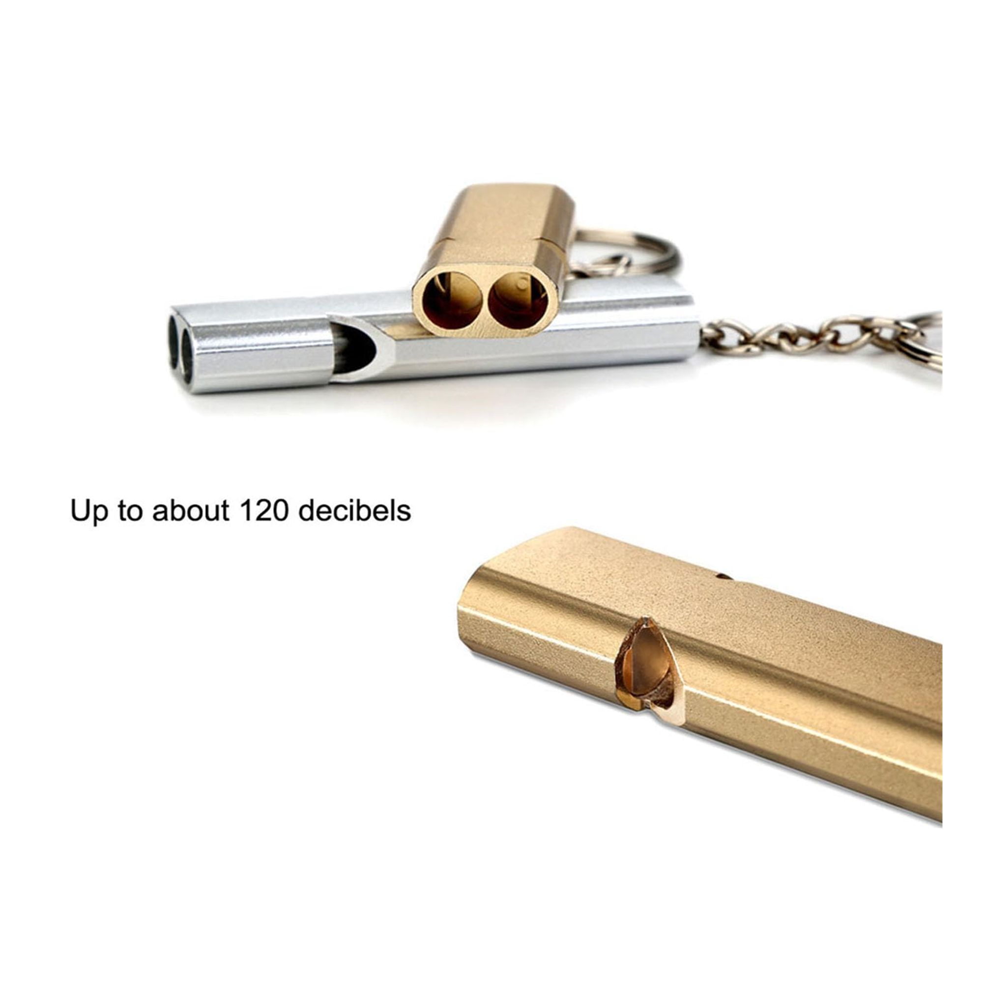 Emergency Survival Whistle With Keychain 4