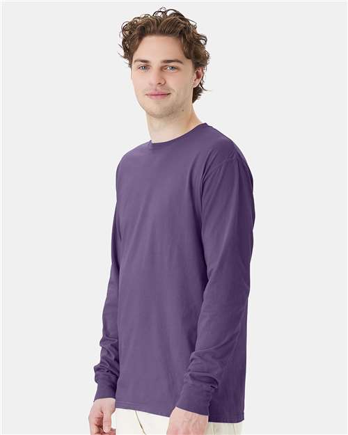 Unisex Garment-Dyed Long Sleeve T-Shirt - GDH200 303