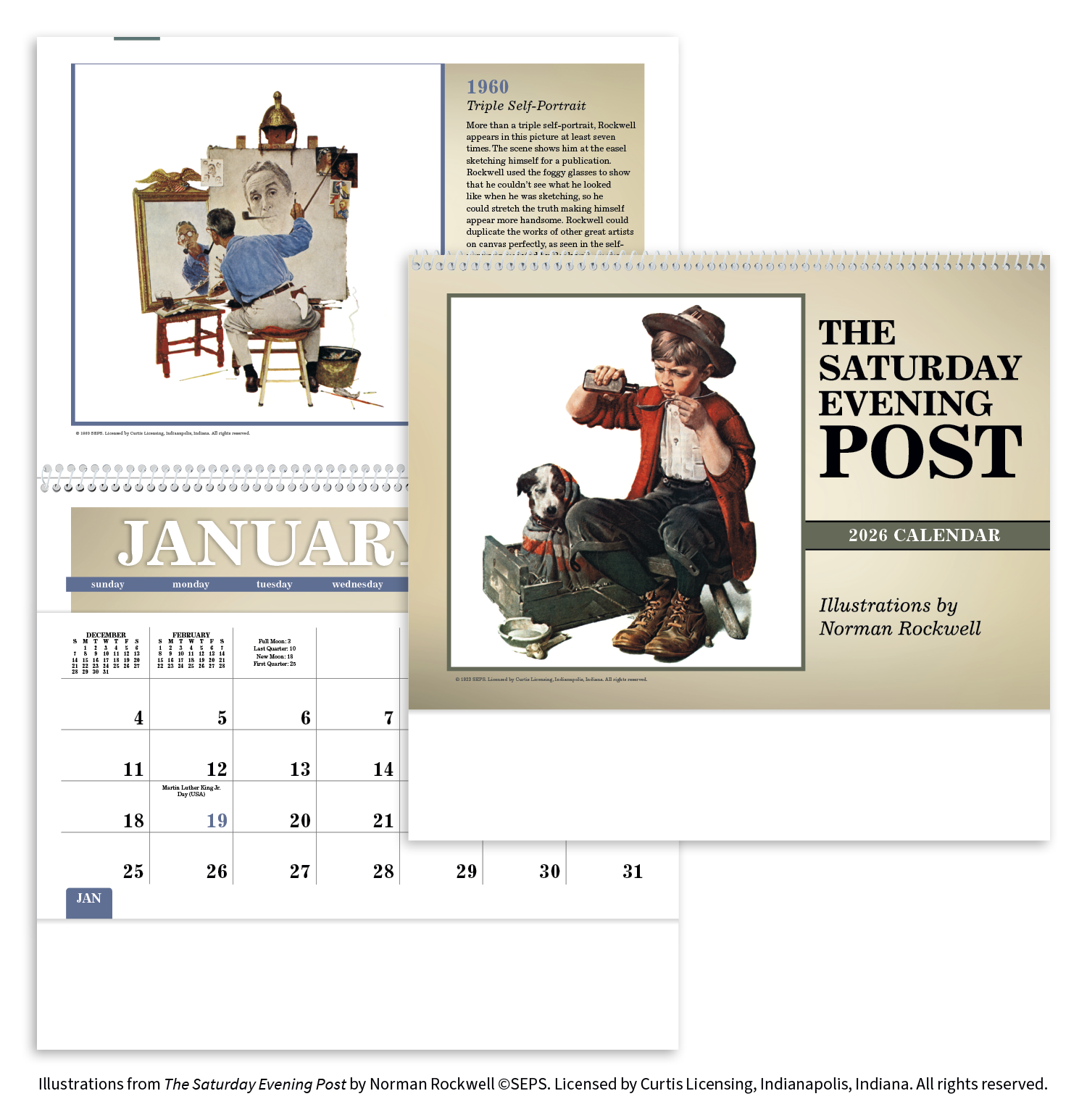 Triumph® Calendars The Saturday Evening Post Pocket Calendar 26