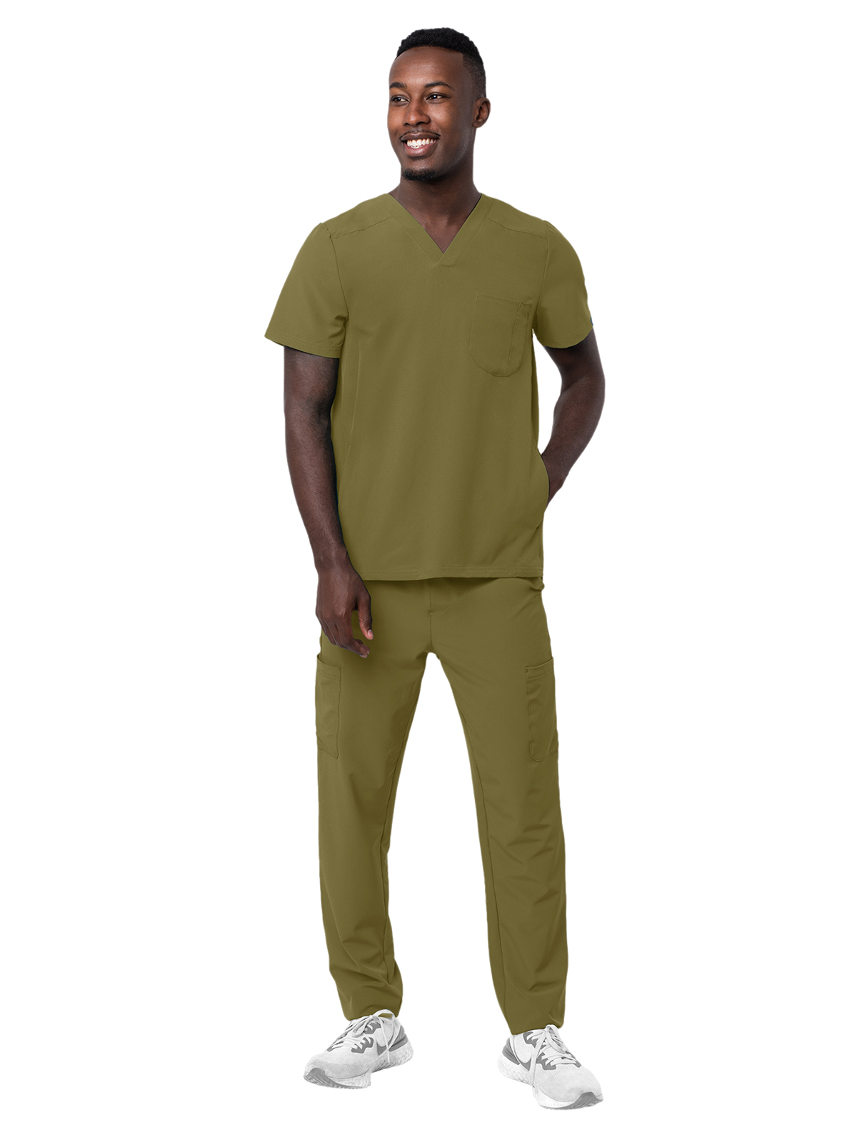 Adar - Addition - Men's Cargo Scrub Set 31