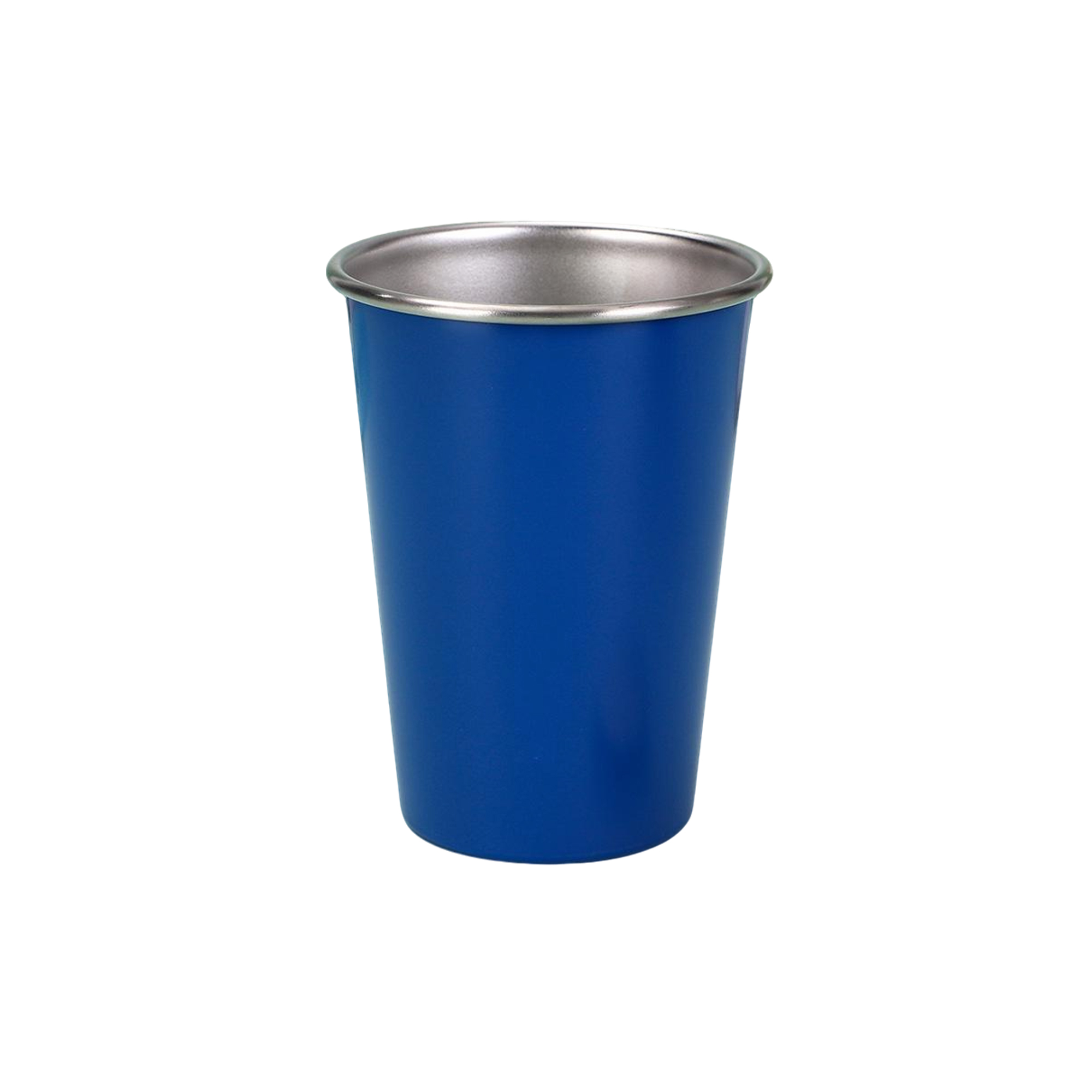 Black Stainless Steel Shatterproof Sixteen Ounce Pint Glass 9