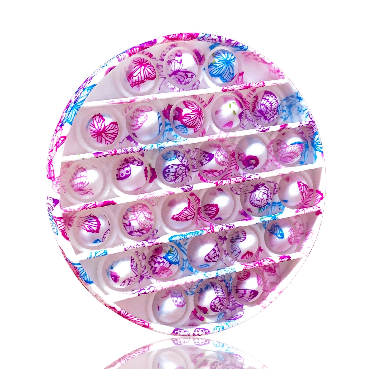 Various Patterns Push Pop Bubble Fidget Toy-Customize 4